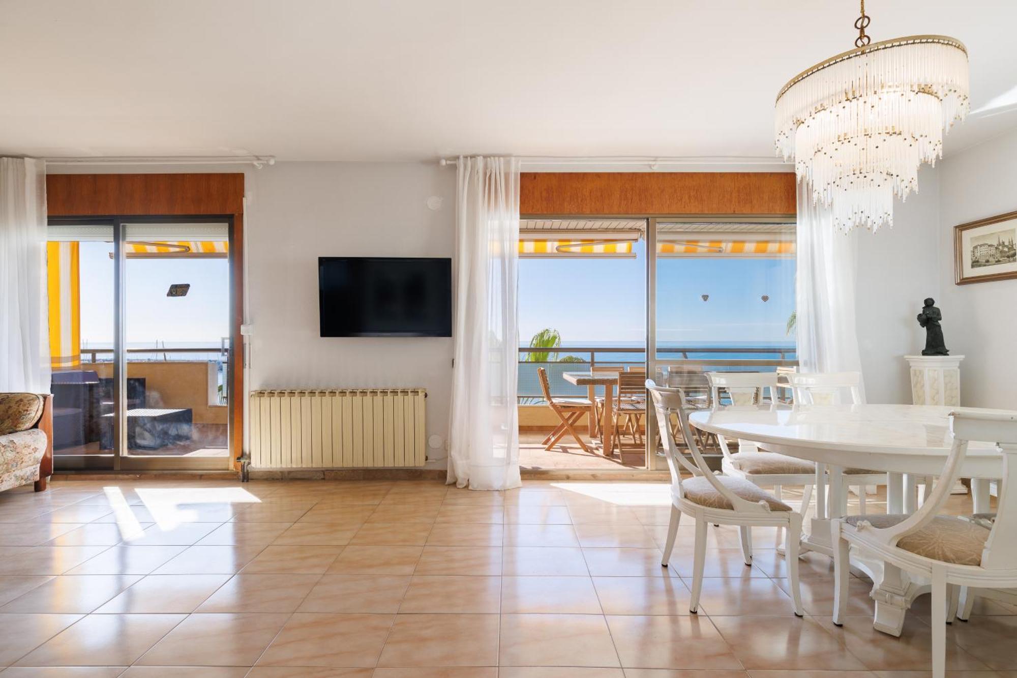 Ferienwohnung Apartamento Para 8 Sobre El Mar Salou Exterior foto